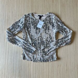 Forever 21 Sequin Top